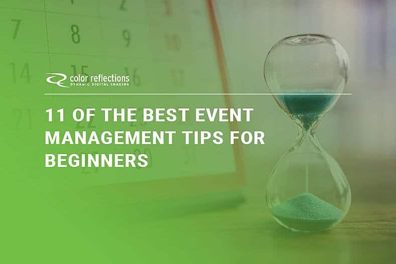 11 of the best event management tips for beginners