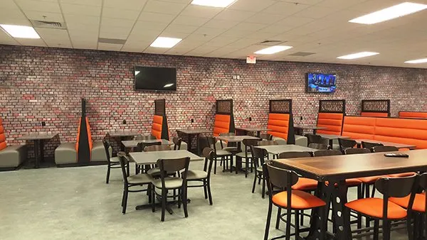 Example of a custom wall covering & mural.