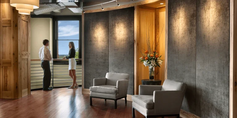 upscale lighting installation