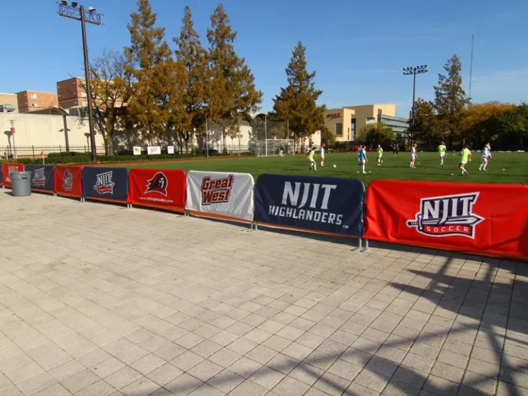 baseball field banner