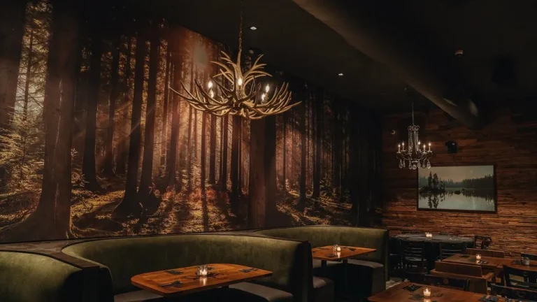 Example of a custom wall covering & mural.