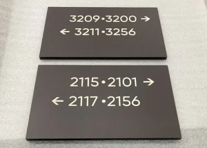 Hotel Directional Signage