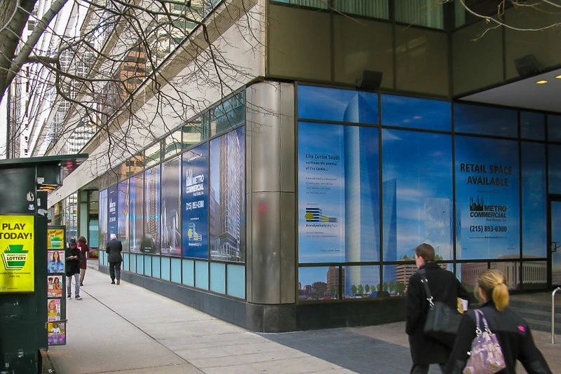 window graphics - color reflections - custom window decals