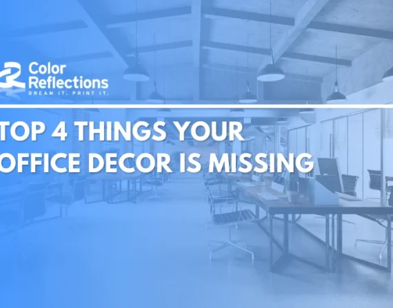 What four things are missing from your office decor