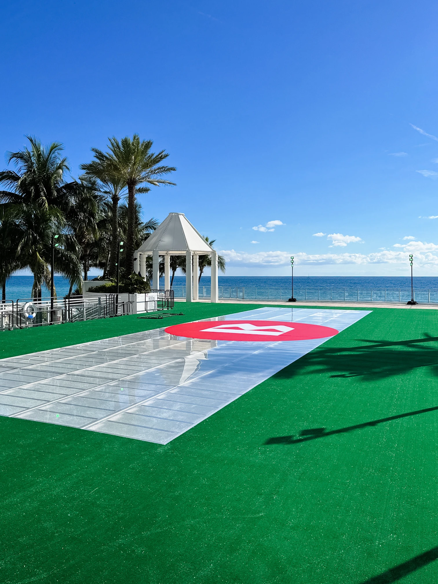 BMO Conference Diplomate Hotel Pool Deck Floor Graphics 1