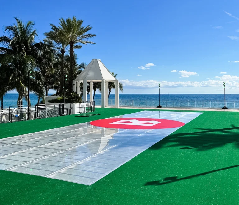 BMO Conference in Hollywood Florida Floor Graphics on Pool Deck