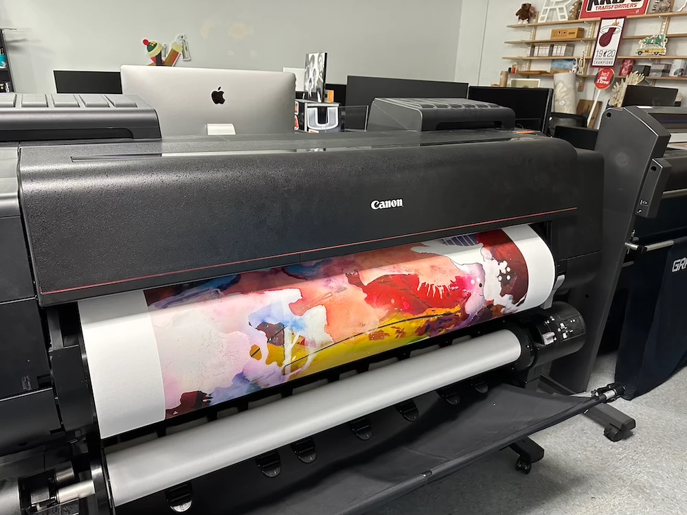 High Resolution Scanning Topographic Map