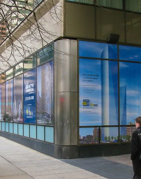 window graphics - color reflections - custom window decals